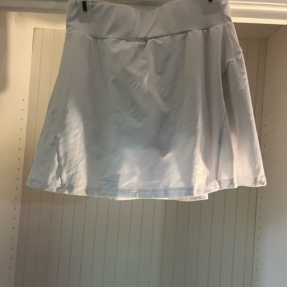 Elegant White Women's Skirt